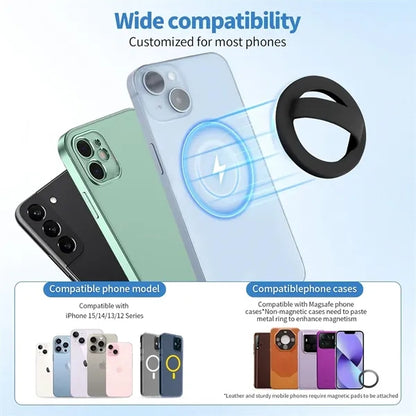 Silicone Magnetic Phone Grip Holder