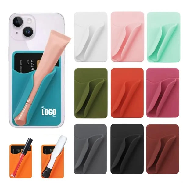Phone Case Lip Gloss & Card Holder