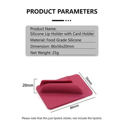 Phone Case Lip Gloss & Card Holder