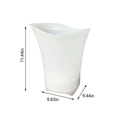 Large home bar beer LED ice bucket with bluetooth speaker