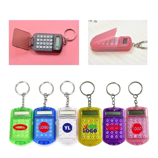 Pocket-Sized Calculator Keychain