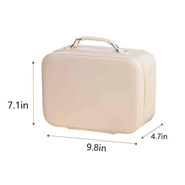 Travel Cosmetic Bag with Mirror