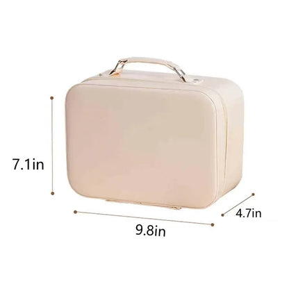 Travel Cosmetic Bag with Mirror