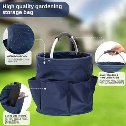 Large Capacity Foldable Multifunction Handle Storage Basket
