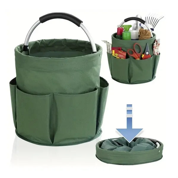 Large Capacity Foldable Multifunction Handle Storage Basket