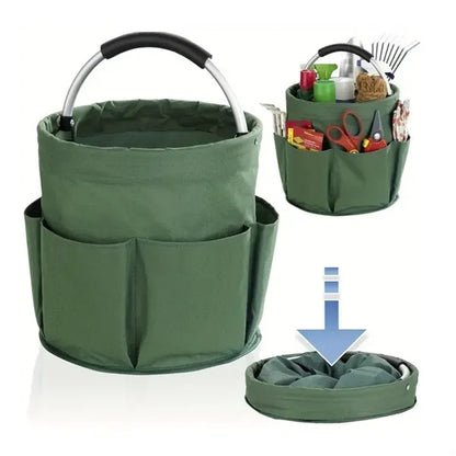 Large Capacity Foldable Multifunction Handle Storage Basket