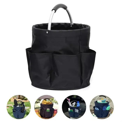 Large Capacity Foldable Multifunction Handle Storage Basket