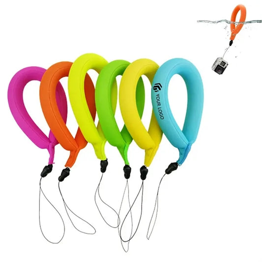 Waterproof wrist save phone lanyard floating camera strap