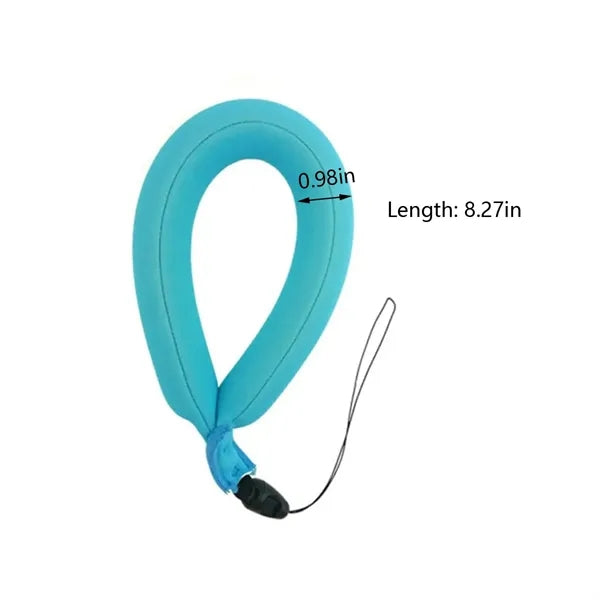 Waterproof wrist save phone lanyard floating camera strap