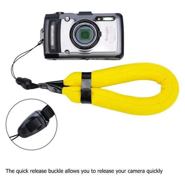 Waterproof wrist save phone lanyard floating camera strap