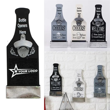 Cocktail Beer Bottle Opener Bar Restaurant Wall Decoration
