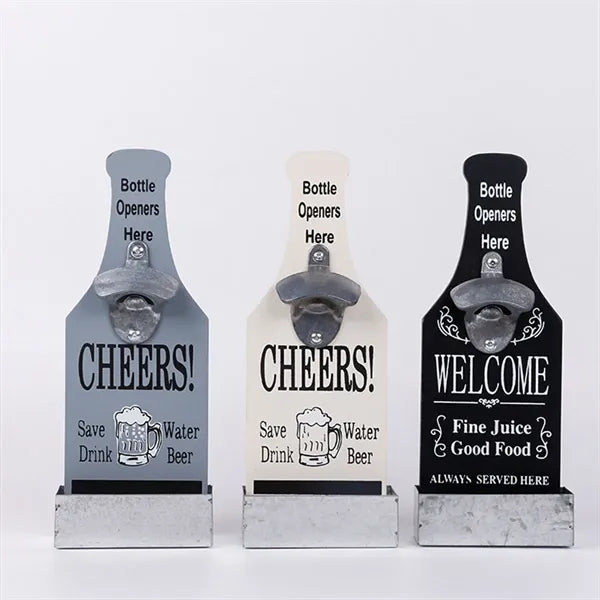 Cocktail Beer Bottle Opener Bar Restaurant Wall Decoration