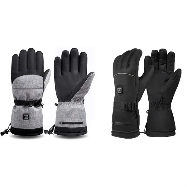 Heated Winter Outdoor Sports Skiing Gloves For Men Women