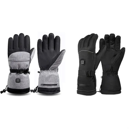 Heated Winter Outdoor Sports Skiing Gloves For Men Women