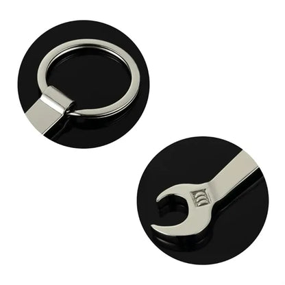 Metal Wrench Bottle Opener Keychain Custom