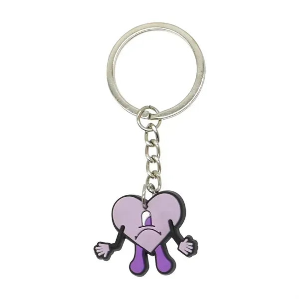 Custom Shape Soft PVC Keychain Fob