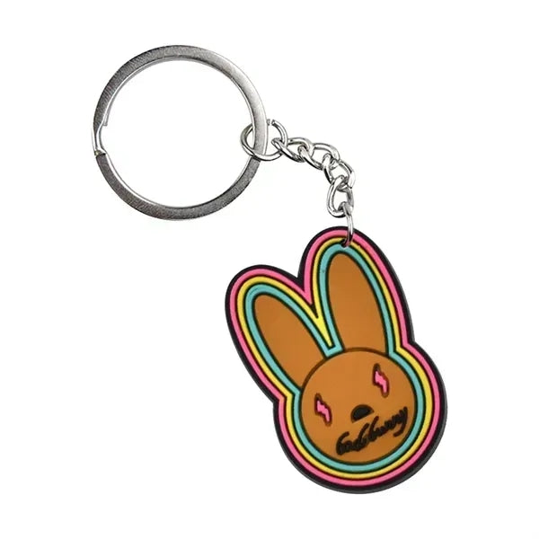 Custom Shape Soft PVC Keychain Fob