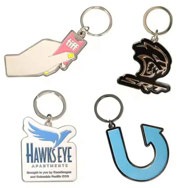 1.75" x 1.75" Diestruck Soft Enamel Keychain