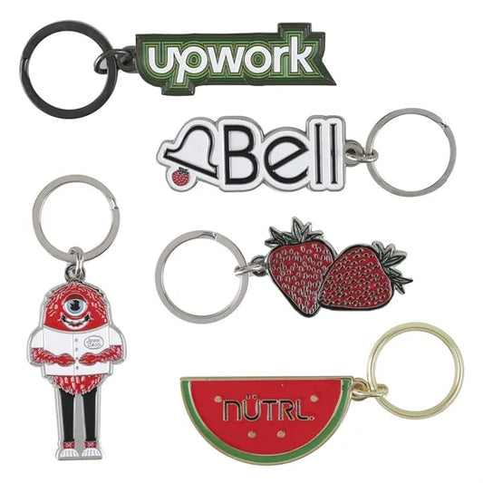 1.75" x 1.75" Diestruck Soft Enamel Keychain