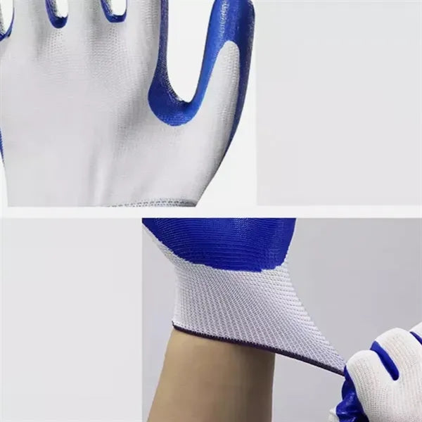 Construction Nitrile Coated Labor Protection Work Gloves