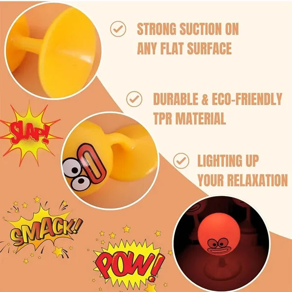 Fidget toy stress relief light up desktop punching bag