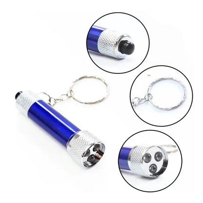 Custom LED Mini Flashlight Keychain