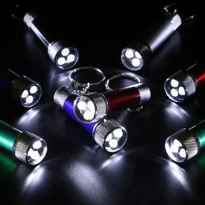Custom LED Mini Flashlight Keychain