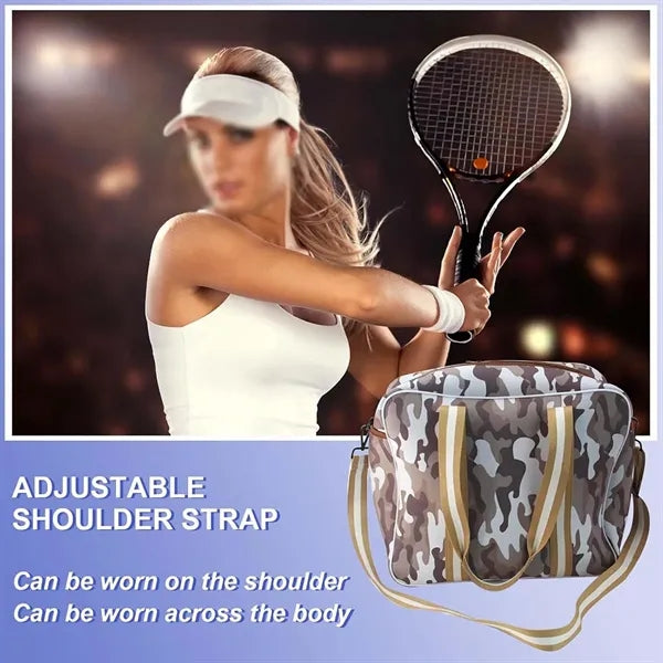 Sports large waterproof shoulder tennis racket bag handbag