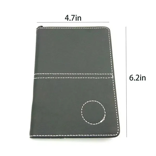 Leather Golf Wear Scorebook Course Outdoor Club Accessories
