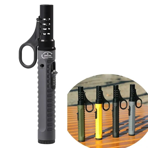 Adjustable Flame Safety Switch Kitchen Windproof Lighter