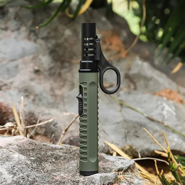 Adjustable Flame Safety Switch Kitchen Windproof Lighter