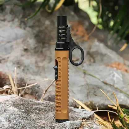 Adjustable Flame Safety Switch Kitchen Windproof Lighter