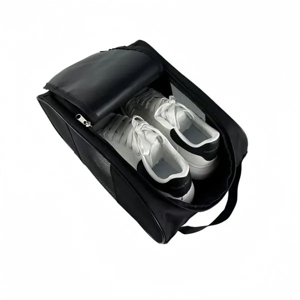 Golf Zippered Breathable Shoe Bag With Buckle Handle