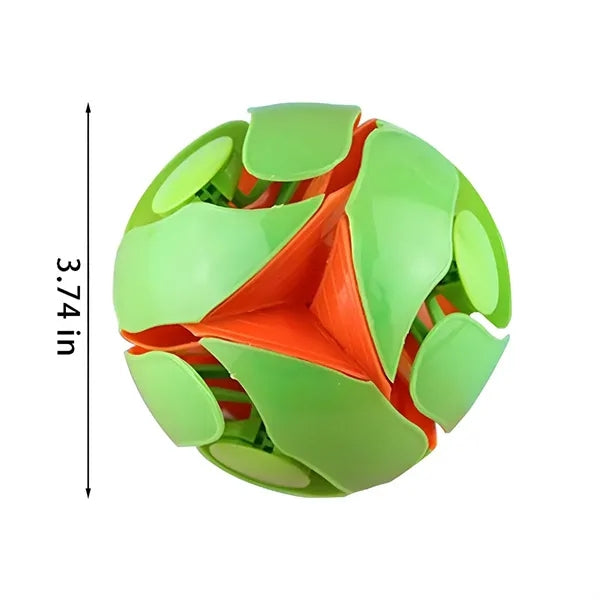 Fidget toy outdoor game deformation color switch pitch ball