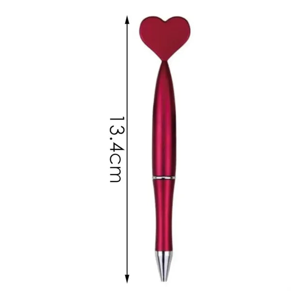 Heart Shaped Ballpoint Pen in Assorted Colors