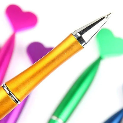 Heart Shaped Ballpoint Pen in Assorted Colors