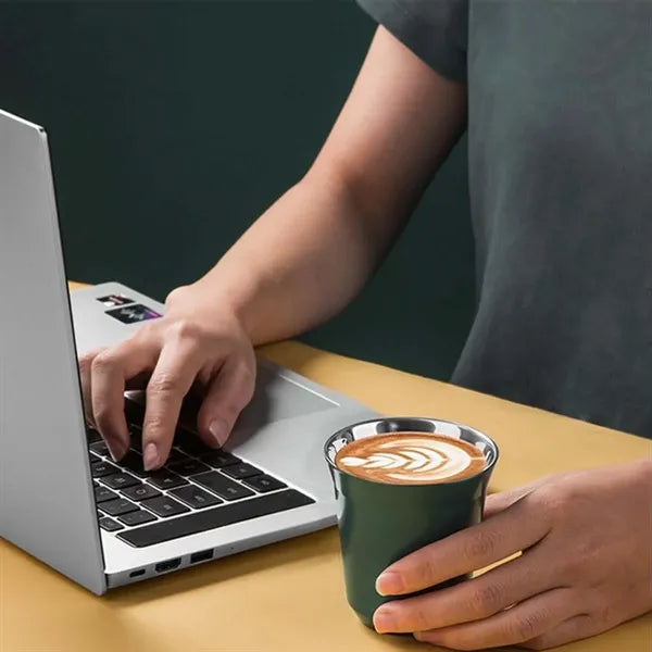 5oz double wall insulated stainless steel espresso cup