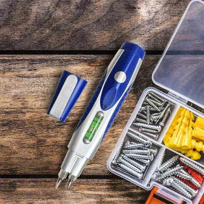 Multi Tool LED Pen with Interchangeable Screwdriver Bits