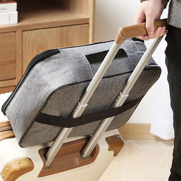Portable fireproof waterproof document organizer with lock