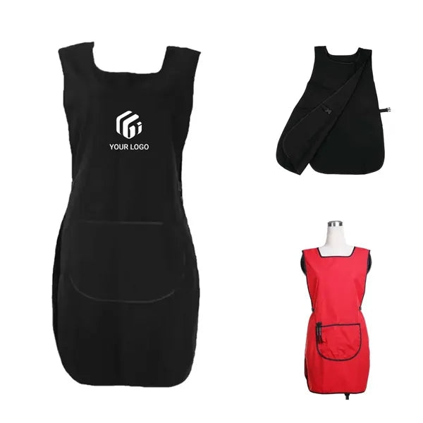 Unisex universal barber hair cutting apron with pockets