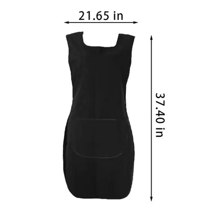 Unisex universal barber hair cutting apron with pockets