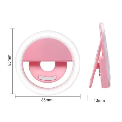 Clip On Selfie Ring Light