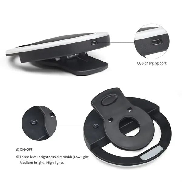 Clip On Selfie Ring Light
