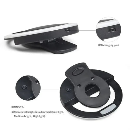 Clip On Selfie Ring Light