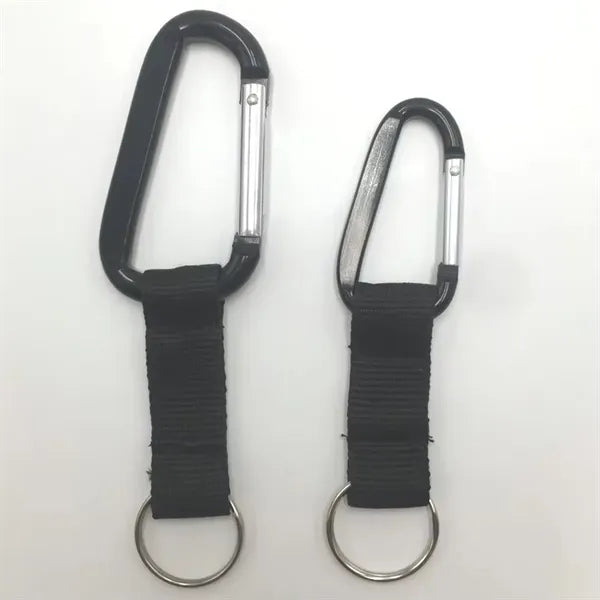 Carabiner Keychain with Strap