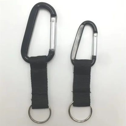 Carabiner Keychain with Strap
