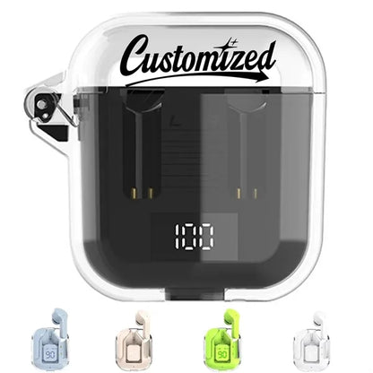 Digital Display Wireless Sports Earbuds