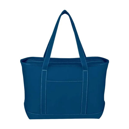 Large 24 oz. Cotton Canvas Tote Bag