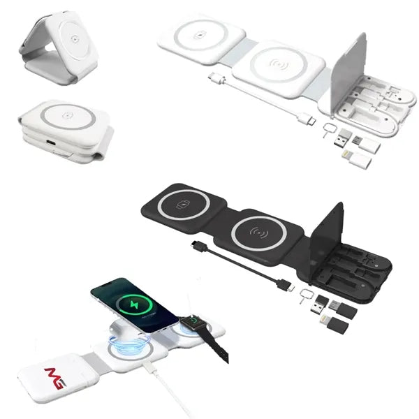Foldable 10-In-1 Magnetic Wireless Charger