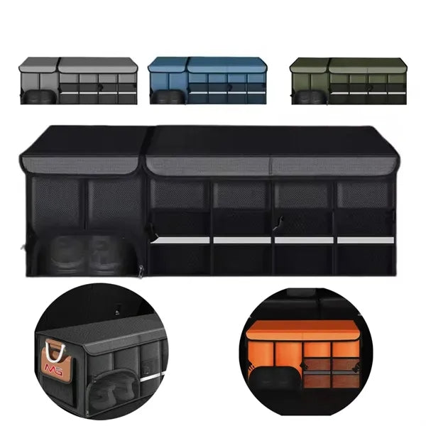 118 Quarts Foldable Car Storage Box